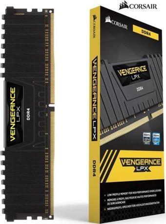 Corsair CMK8GX4M1Z3600C18 8GB Vengeance LPX Siyah 3600MHz CL18 DDR4 Single Kit Ram