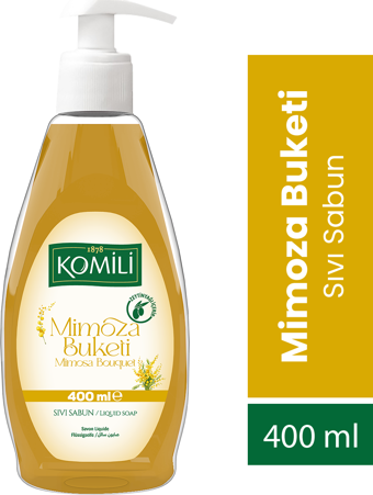 Komili Mimoza Buketi Sıvı Sabun - Mimoza Kokulu - 400 ML