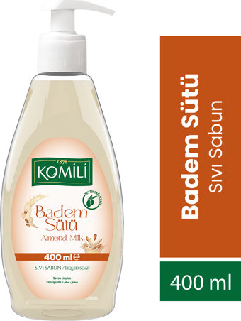 Komili Badem Sütü Sıvı Sabun - Badem Kokulu - 400 ML