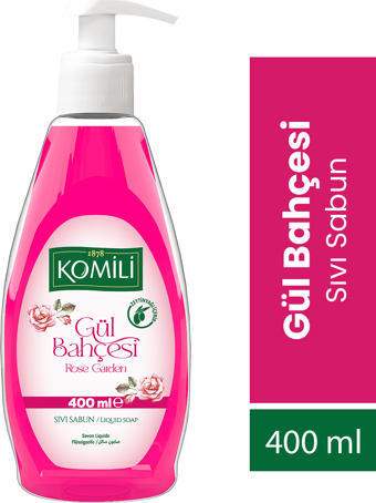 Komili Gül Bahçesi Sıvı Sabun - Gül Kokulu - 400 ML