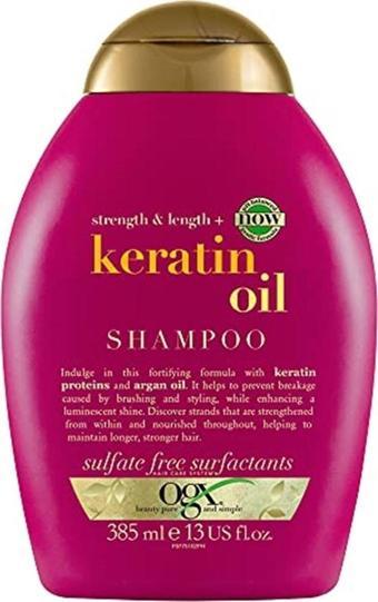 Ogx Anti-Breakage Keratin Oil Shampoo, 385 Ml Mehdem27
