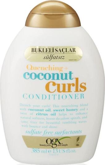 Ogx Bukleli Saçlar Için Nemlendirici Coconut Curls Bakım Kremi 385 Ml