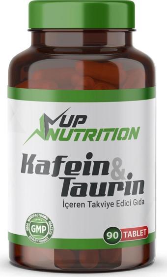 Up Nutrition Caffeine Plus Kafein Taurine 90 Tablet 90 Servis Güç Ve Performans