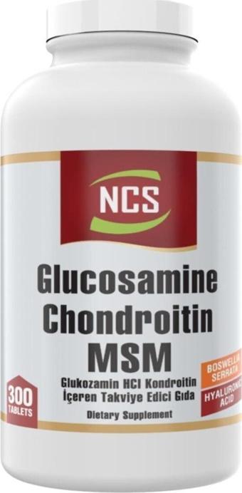 Ncs ® Glucosamine Chondroitin Msm 300Tablet Glukozamin Hyaluronic