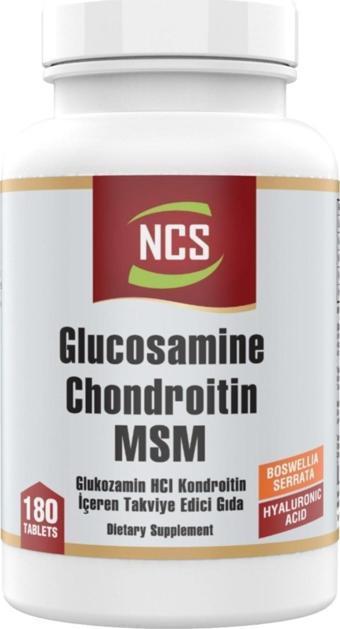 Ncs Glucosamine Chondroitin Msm Hyaluronic Acid Boswellia Serrata 180 Tablet