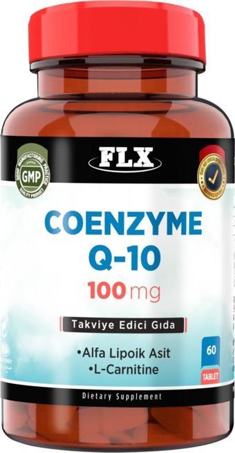 Flx Koenzim 100 Mg Alfa Lipoik L Karnitin Coenzyme Q10 60 Tablet