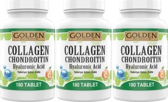 Golden Arizona Collagen Chondroitin 3 Kutu 540 Tablet Hyaluronic