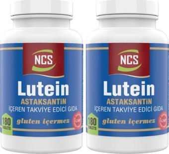 Ncs Lutein 15 Mg Astaksantin 12 Mg 2 Kutu 360 Tablet