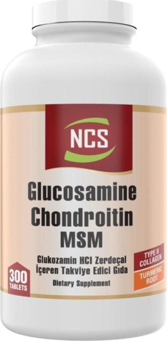 Ncs 300 Tablet Glukozamin Kondroitin Msm Collagen Turmeric