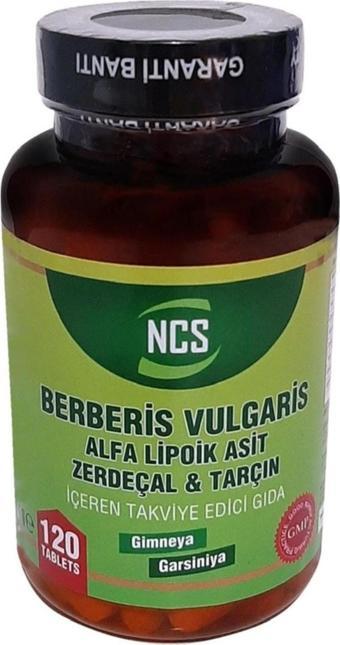 Ncs Berberis Vulgaris Alfa Lipoik Asit Karahindiba Garsinya 120 Tablet