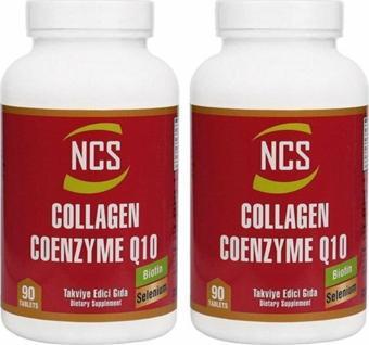 Ncs Collagen Coenzyme Q10 200 Mg Selenium 90 Tablet 2 Kutu