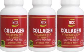 Ncs Hidrolize Collagen 3 Kutu 540 Tablet Hyaluronic Acid