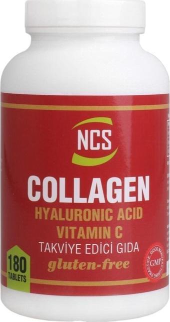 Ncs Hidrolize Collagen Tip 1-2-3 Hyaluronic Acid 180 Tablet Vitamin C Ilaveli