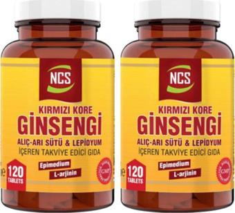 Ncs Korean Red Ginseng 120 Tablet 2 Kutu