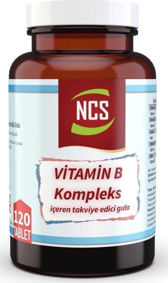 Ncs Vitamin B Complex B Vitaminleri 120 Tablet