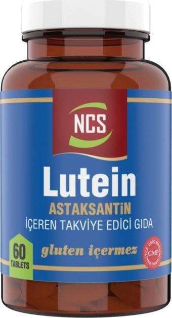 Ncs Lutein 15 Astaksantin 12 Mg 60 Tablet Çinko