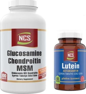 Ncs Lutein 15 Mg Astaksantin 12 Mg 60 Tablet+ Glucosamine 300 Tablet