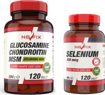 Nevfix Glucosamine 120 Tablet Chondroitin Msm Yumurta Kabuğu Zarı