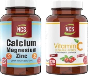 Ncs Vitamin C 1000 Mg Beta Glukan 120 Tablet Kalsiyum Magnezyum Çinko 120 Tablet