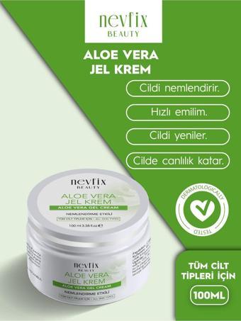 Nevfix Beauty Aloe Vera Jel Krem 100 Ml