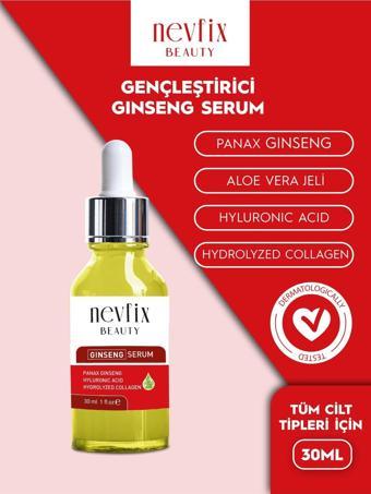 Nevfix Beauty Ginseng Cilt Yenileyici Serum 30 Ml