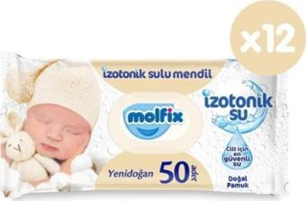 Molfix Izotonik Sulu Islak Mendil Yenidoğan 600lü