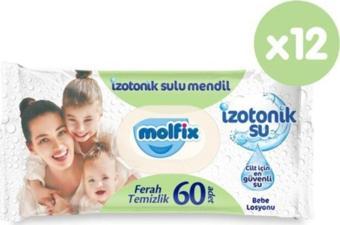 Molfix Izotonik Sulu Mendil Ferah Temizlik 720 Li (12*60)