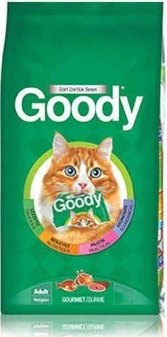 Goody Gourmet Renkli Taneli Kedi Maması 15 Kg