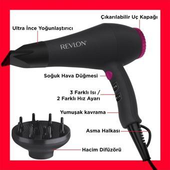 Revlon Rvdr5251 Ac Motorlu Dıfuzorlu Sac Kurutma Makınesı