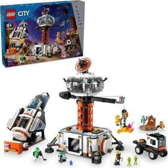 Lego City Uzay Üssü ve Roket Fırlatma Paneli 60434