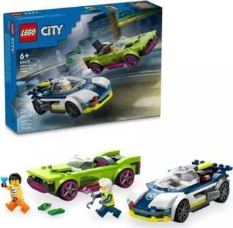 Lego City Polis Arabası ve Kas Araba Takibi 60415 +6 Yaş (213 Parça)