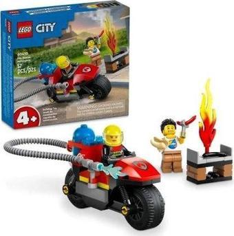 Lego City Yangın Kurtarma Motosikleti 60410