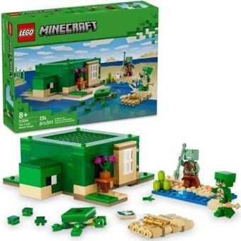 Lego Minecraft Kaplumbağa Sahil Evi 21254