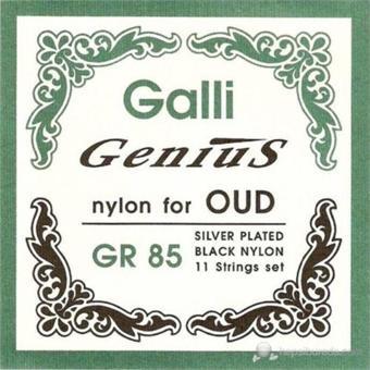 Galli GR85 - Ud Teli (Siyah Naylon)