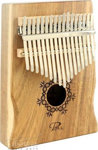 Puka PK2 Koa Kalimba (Taşıma Kılıfı ve Çekiç Dahil)