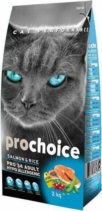 Pro Choice Pro 34 Adult Salmon Somonlu Yetişkin Kedi Maması 2 Kg