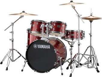 Yamaha Rydeen 20 Inch Aksamlar Dahil Davul Seti (Burgundy Glitter)