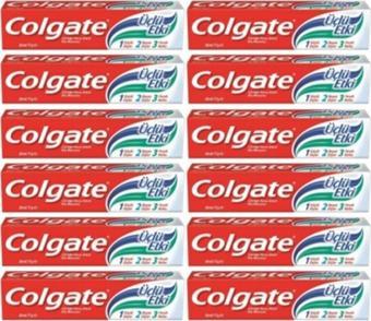 Colgate Diş Macunu 50 Ml Üçlü Etki 12 Adet