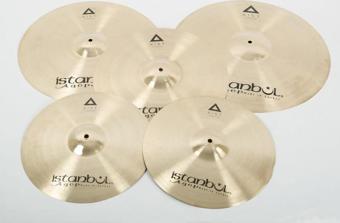 İstanbul Agop XIST Series 3-Pack Cymbal Set Brilliant (Parlak) Zil Seti