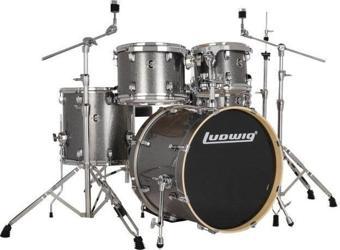 Ludwig Element Evolution LE520028 5 PC 20\" Platinum Sparkle Bateri Seri