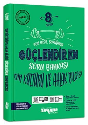 Ankara Yayıncılık 8. Sınıf Din Kültürü ve Ahlak Bilgisi Güçlendiren Soru Bankası - Ankara Yayıncılık