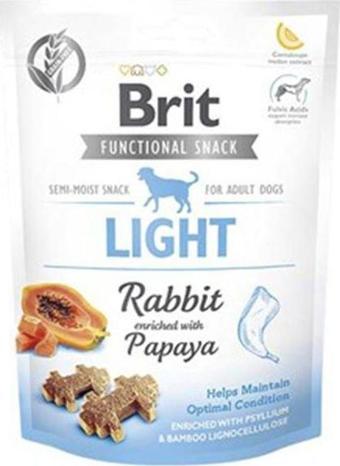 Brit Light Kilo Kontrolü Sağlayan Tavşanlı Köpek Ödül Maması 150 Gr