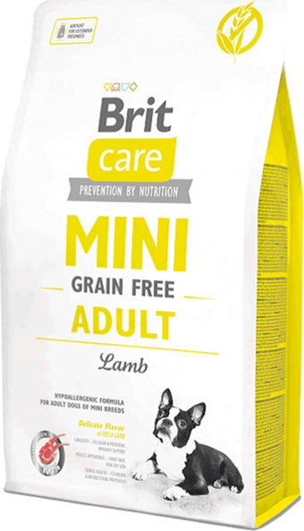 Brit Care Mini Adult Kuzulu Tahılsız Küçük Irk Köpek Maması 2 Kg