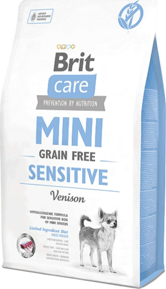 Brit Care Mini Sensitive Geyikli Tahılsız Küçük Irk Köpek Maması 2 Kg