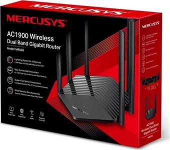 MERCUSYS MR50G AC1900 2.4/5GHZ 1900MHZ DUAL BAND KABLOSUZ WIFI ROUTER