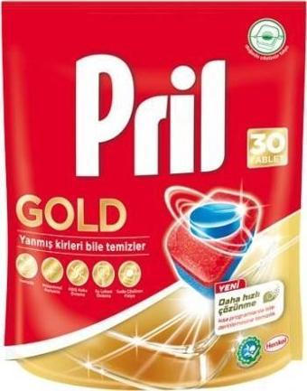 Pril Gold 90 Yıkama Bulaşık Makinesi Deterjanı Tableti (2 x 45'li Paket)