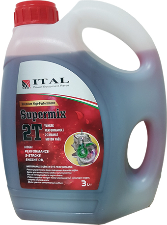 İtal Motor Yağı Süpermix 2 Zamanlı 3 Litre