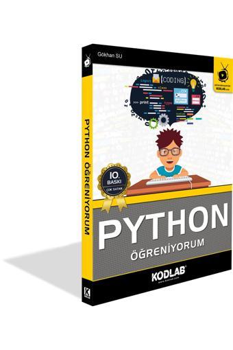 Kodlab Yayın Python Öğreniyorum Eğitim Kitabı - Kodlab
