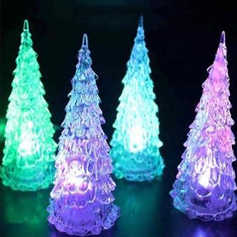 Kuzey Vip Rgb Pıne Tree Led Lıght Renkli Led Işıklı Çam Ağacı 22 Cm Işıklı Çam Ağacı Işıklı Yılbaşı Ağacı