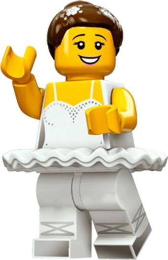 LEGO Minifigür - Seri 15 - 71011 - Ballerina +5 Yaş (1 Parça)